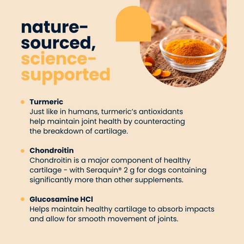 Seraquin Joint Supplement Chewable Tablets For Cats & Small Dogs