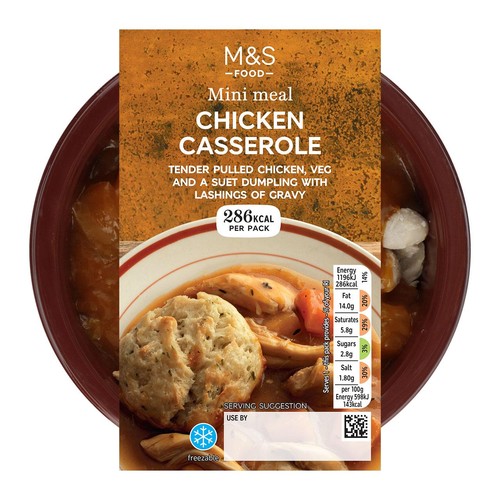 M&S Chicken & Dumpling Casserole Mini Meal