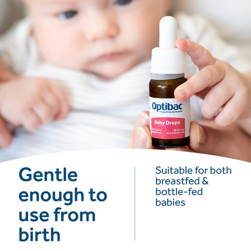Optibac Probiotics Baby Drops - 30 Servings