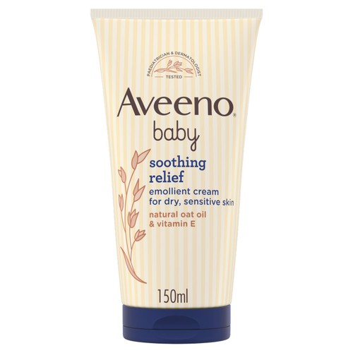 Aveeno Baby Soothing Relief Emollient Cream for Dry Sensitive Skin