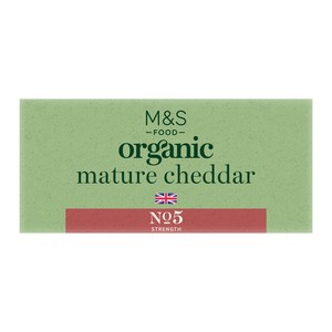 M&S Organic British Mature Cheddar