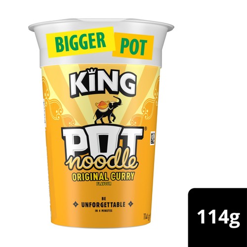 Pot Noodle King Original Curry