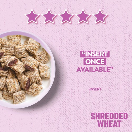 Shredded Wheat Bitesize Raisin Wheats Cereal