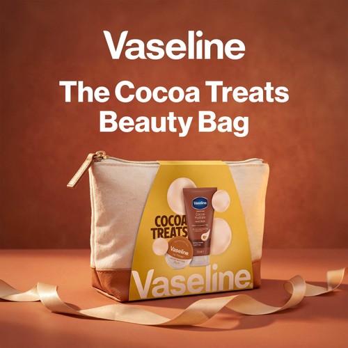 Vaseline Cocoa Treats Beauty Bag Gift