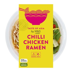 M&S Chilli Chicken Ramen Bowl - Taste of Asia