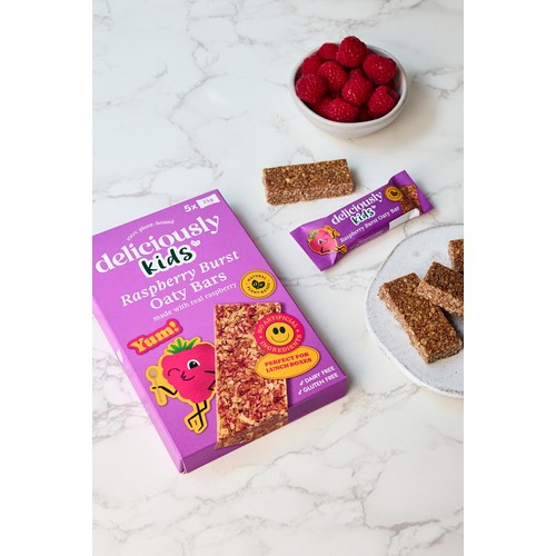 Deliciously Kids Raspberry Burst Oaty Bars