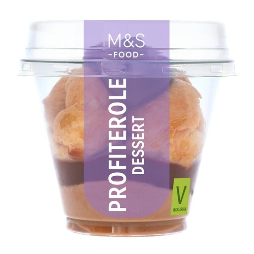M&S Profiterole Dessert