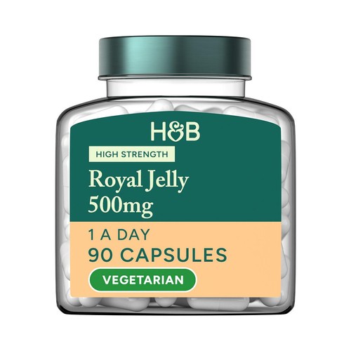Holland & Barrett High Strength Royal Jelly 500mg Capsules