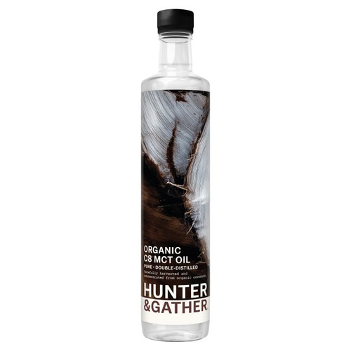 Hunter & Gather Organic C8 MCT Oil 100% Coconut Derived