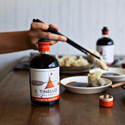 Il Tinello Balsamic Vinegar of Modena IGP Orange Label Medium Acidity