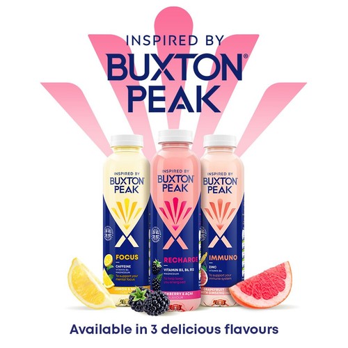 Buxton Peak Immuno Grapefruit & Ginseng Still Vitamin Water
