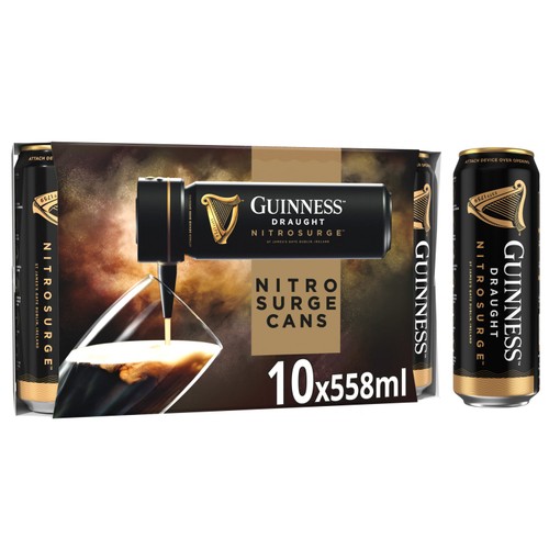 Guinness Draught Nitrosurge in Can (Requires Nitrosurge Device)