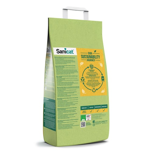 Sanicat Clumping Corn Cat Litter