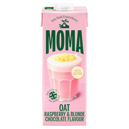 MOMA Raspberry & Blonde Chocolate Oat Drink