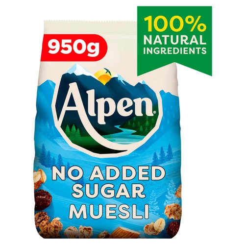 Alpen No Added Sugar Muesli Breakfast Cereal