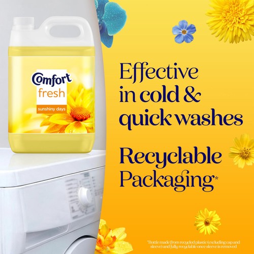 Comfort Fabric Conditioner Sunshiny Days 160 Washes
