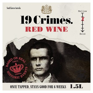 19 Crimes Red Wine Bag in Box