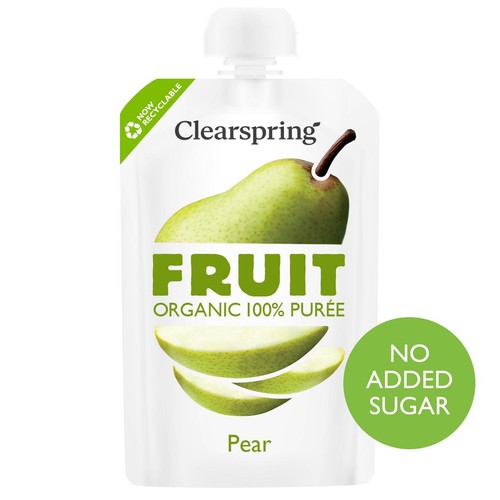 Clearspring Organic Fruit Puree Pear