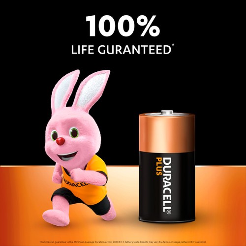 Duracell Plus 100% C Alkaline Batteries