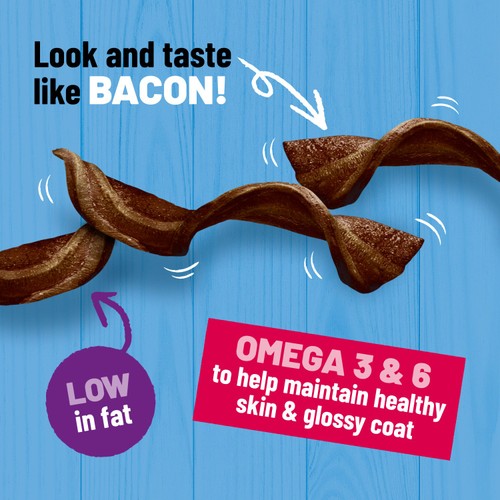 Bakers Sizzlers Bacon Dog Treats