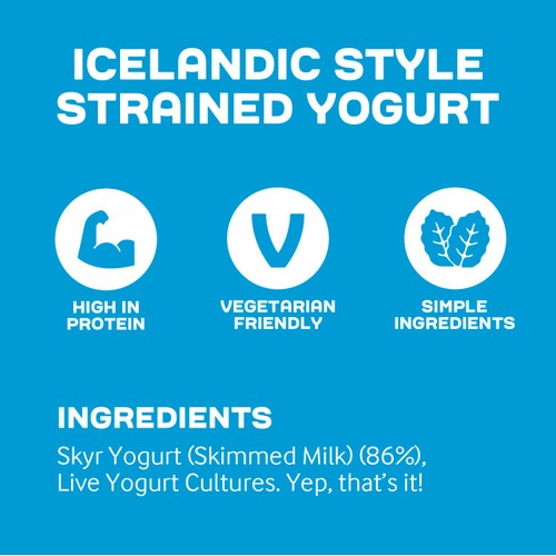 Arla Skyr Natural Icelandic Style Yogurt