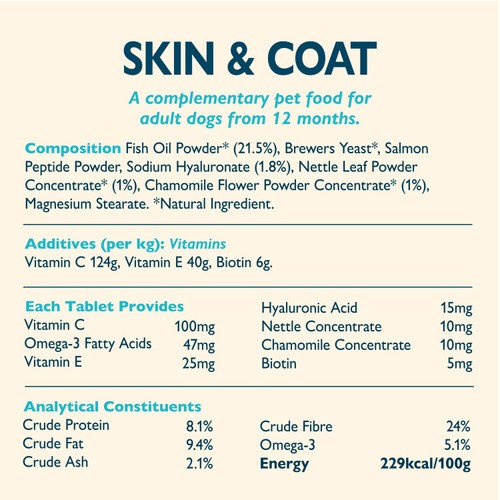 Lily's Kitchen Skin & Coat Supplement for Dogs