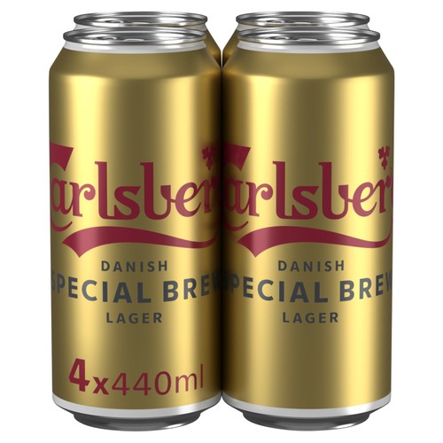 Carlsberg Special Brew Lager Beer Cans
