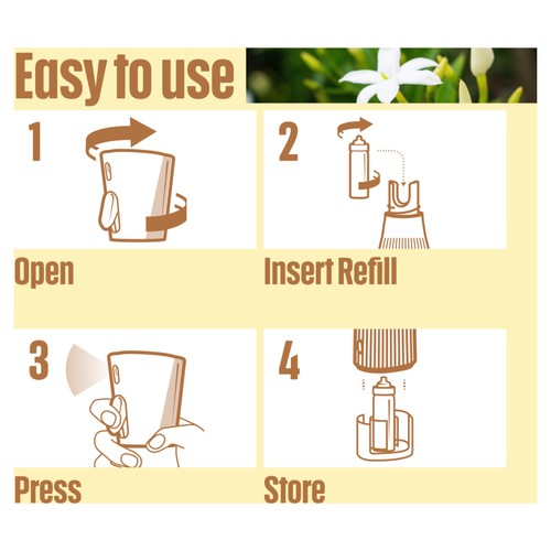 Glade ONE Refillable Room Spray Sandalwood and Jasmine