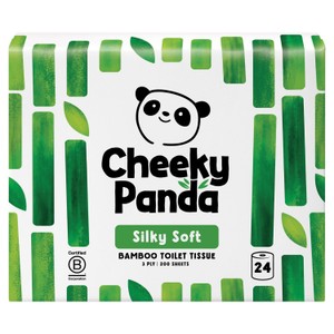 Cheeky Panda Natural Bamboo Toilet Tissue