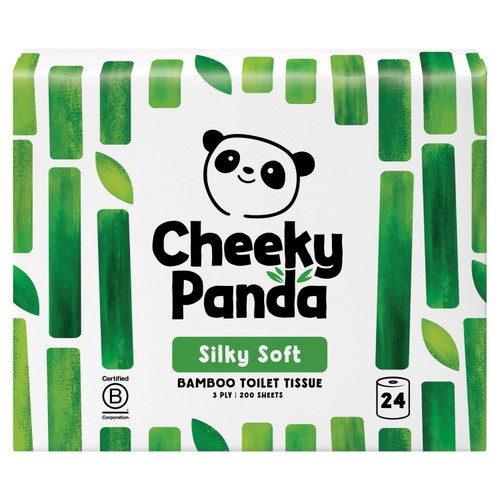 Cheeky Panda Natural Bamboo Toilet Tissue