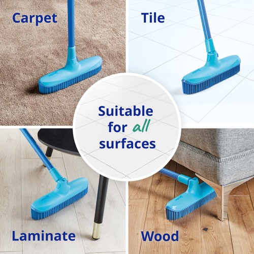 Spontex Catch & Clean Broom Set Dustpan & Brush