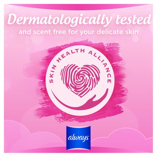 Always Sanitary Towels Sensitive Normal (Size 1) Wings