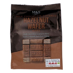 Milk Chocolate Hazelnut Wafer Bites