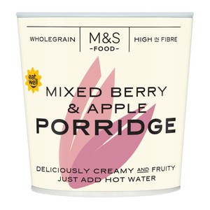 M&S Mixed Berry & Apple Porridge