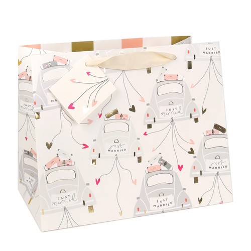Just Married Wedding Medium Gift Bag