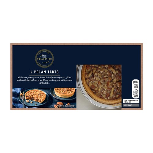 M&S 2 Pecan Tarts