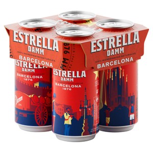 Estrella Damm Lager 4x440ml 