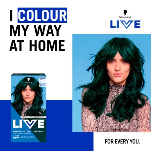 LIVE Intense Colour U75 Midnight Jade