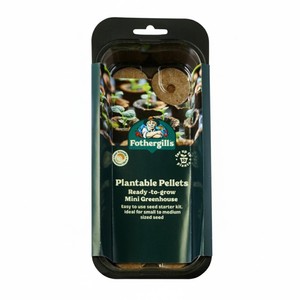Mr Fothergills Seeds Plantable Pellets Greenhouse Kit