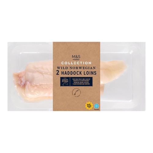 M&S 2 Haddock Loins