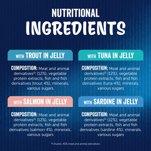 Felix As Good As it Looks Senior 7+ Fish in Jelly Wet Cat Food