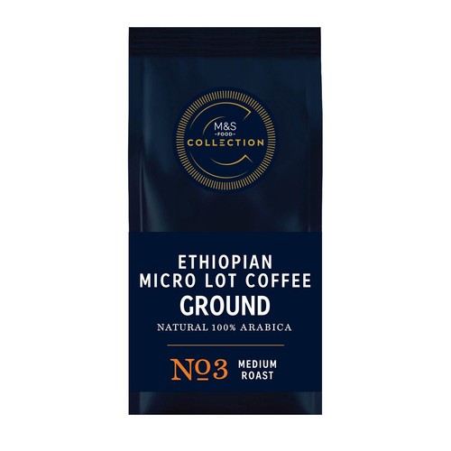 M&S Collection Single Origin Ethiopian Micro Lot Ground Coffee