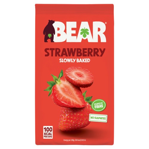 BEAR Fruit Gently Baked Strawberries