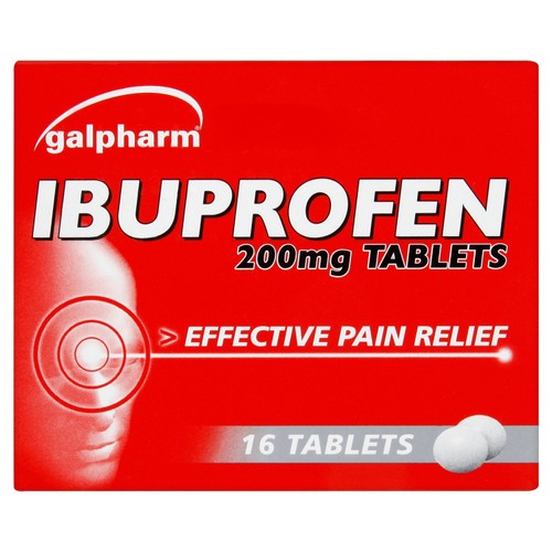 Galpharm Ibuprofen 200mg Coated Tablets 