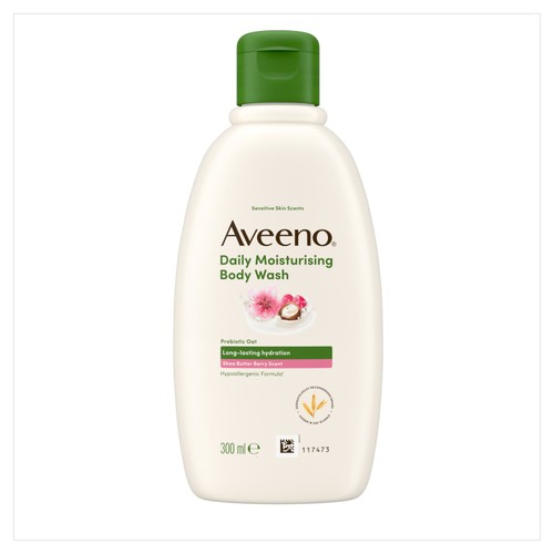 Aveeno Daily Moisturising Body Wash with Shea Butter and Berry Scent
