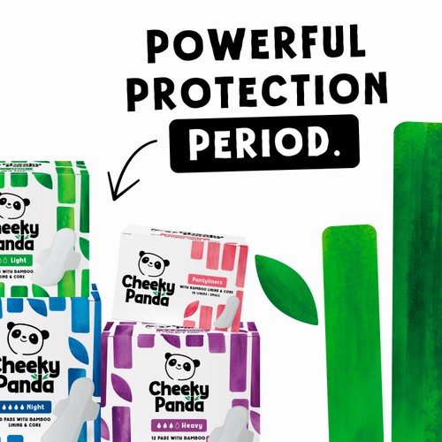 The Cheeky Panda Heavy Pads with Bamboo Core
