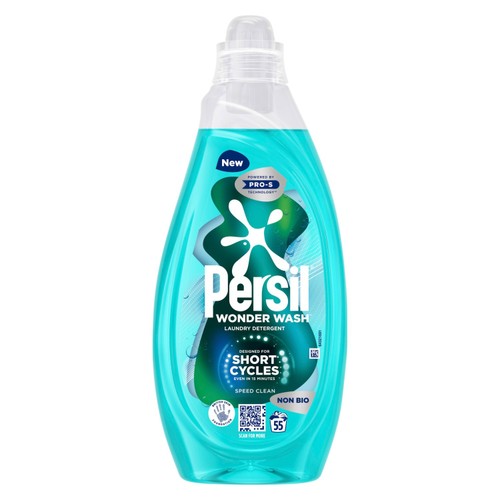 Persil Wonder Wash Speed Clean Non Bio Laundry Detergent 55 Washes