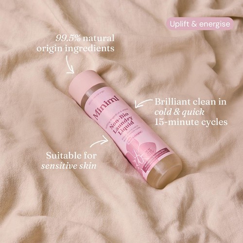 Miniml Laundry Liquid- Pink Dragonfruit & Orchid Bottle