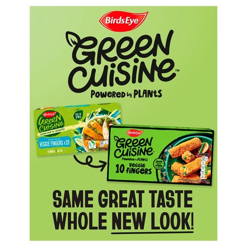 Birds Eye Green Cuisine 10 Veggie Fingers