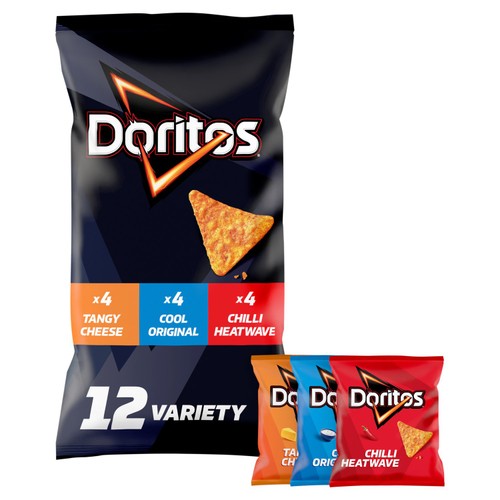 Doritos Variety Tortilla Chips Multipack Crisps